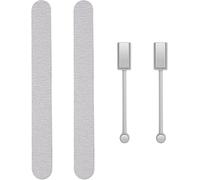 2 Bâtons Magnétiques Pour Ongles En ?il De Chat Et 2 Bandes De Frottement,Pierres Magnétiques Fortes Cylindriques,Outils Magnétiques Pour Ongles,Nail Art Bricolage À Domicile.