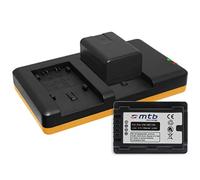 2 Batteries [1780mAh] + Chargeur Dual (USB) pour VW-VBT190 / Compatible avec Panasonic HC-V130, V160, 270, 380, V727, V777 ... Voir descriptif!