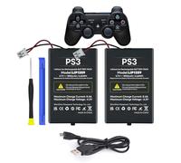 2 batteries 1800 mAh LIP1859/LIP1472/LIP1359 pour manette sans fil PS3 Playstation 3 Dualshock