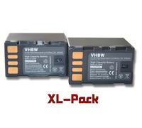 2 batteries 2100mAh pour caméscope JVC GZ-MG610SEU GZ-MG630 GZ-MG630SEU GZ-MG630REU GZ-MG630AEU GZ-MG645 GZ-MG645BEU GZ-MS90 GZ-MS90EU GZ-MS95.