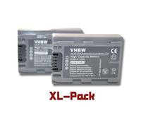 2 batteries 600mAh pour caméscope Sony HC40E, DCR-HC42, HC42E, DCR-HC44, HC44E, DCR-HC46, HC46E, DCR-HC65, HC65E, DCR-HC85, HC85E