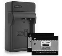 2 Batteries + Chargeur (Auto/Secteur) pour Kodak LB-070 / PIXPRO S-1 S1 / PIXPRO AZ651