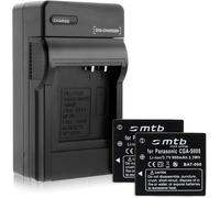 2 Batteries + Chargeur (Auto/Secteur) Pour Leica Bp-Dc6, C-Lux2 ... / Ricoh Db-70, Cx1 Cx2 R8... - V. Liste![Z220]