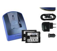 2 Batteries + Chargeur (USB/Auto/Secteur) pour Canon BP-808 / Legria HF G10, G25, M31... Vixia... - v. liste