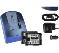2 Batteries + Chargeur (Usb/Auto/Secteur) Pour Canon Bp-808 / Legria Hf G10, G25, M31... Vixia... - V. Liste[Z1051]
