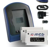 2 Batteries + Chargeur (Usb/Auto/Secteur) Pour Canon Nb-12L Nb12Lh / Powershot N100 / G1 X Mark Ii/Legria, Vixia Mini X[Z1131]