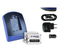 2 Batteries + Chargeur (USB/Auto/Secteur) pour Nikon EN-EL11, Coolpix S550 S560 / Olympus Li-60B / Pentax D-Li78 / Ricoh DB-80 / Sanyo DB-L70... Caméras v. liste