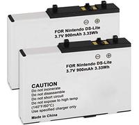 2 batteries compatibles avec Nintendo USG-003 et Nintendo DS Lite