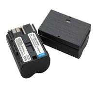 2 Batteries De Remplacement 2500mAh BP511 BP-508 512 522 535, Compatibles avec Canon, for Séries 5D 7D 1D XF XA