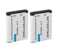 2 Batteries Li-ION Rechargeables EN-EL19, 3.7V, 1200mah, pour Coolpix A100 S32 S100 S2600 S2700 S2750 S2800 S3100 S3300 S3400 S3500 S3600 S3700 S4100 S4300 S4400, etc.