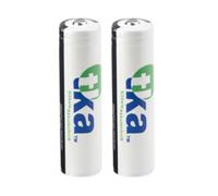 2 batteries lithium-ion 18650 3,7 V / 2600 mAh TKA