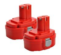 2 batteries Ni-MH de rechange 18 V 5000 mAh pour batterie PA18 1834 1822 1823 1835 8391D 192827-3 192829-9 193159-1193102-0