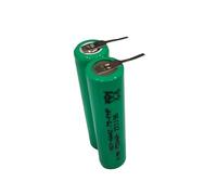 2 Batteries Rechargeables 2.4V 750mAh AAA Ni-MH, Compatible Avec Philips HX6210 HX6220 HX6240 La Brosse À Dents Électrique