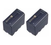 2 Batteries rechargeables Sony 2NP-F970/B Noir Noir G