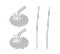 2 Becs Verseurs De Remplacement De Bouteille D'Eau, 2 Pailles En Silicone, Pailles De Bouteille Pour Enfants, Accessoires De Paille De Remplacement De Bouteille D'Eau, Rallonges De Paille
