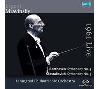 ムラヴィンスキー＆レニングラード・フィル ~ ベルゲン・ライヴ 2 (Beethoven : Symphony No.3 | Shostakovich : Symphony No.5 / Evgeni Mravinsky | Leningrad Philharmonic Orchestra) [1961 Live] [SACDシングレイヤー]