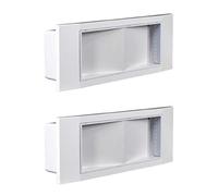 2 Beghelli Lampe d'urgence 11 W LED 8 heures d'autonomie IP40 SE BEG 1499 Batterie et boîte d'encastrement incluse