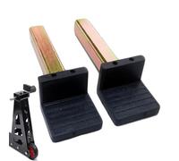 2 Béquille Arrière De Moto, 15x5x2cm Fixation De Béquille De Moto Robuste, Support De Levage De Bobine Bras Oscillant, Adaptateur De Béquille Arrière En Fer Galvanisé Pour Motos, Jusqu'à 400 Kg
