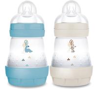 Lot de 2 biberons 160 ml MAM Easy Start anti-colique Nature Guardian océan + sable TU
