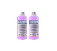 2 bidons de 1 litre de liquide pour machine à bulles anti-traces non toxique