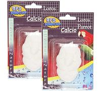 2 Blocs de Calcium pour Perroquets Complément de Base Naturel BPS-4130 * 2