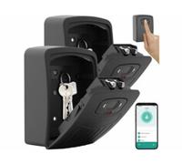 2 boîtes à clés connectées avec empreinte digitale SAF-200.app XCase