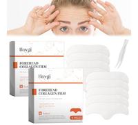 2 Boîtes Coussinets Frontaux Contre Rides Frown Line Plâtre Masque Anti-Rides pour Front Hydrogel Collagène ProtéIne Patchs Rides du Front Hydratation en Profondeur et Raffermissement