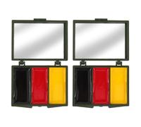 2 Boîtes Maquillage Visage Fan de Football Drapeau Allemagne 3