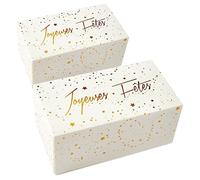 2 boîtes pour bûche de Noël 35 x 13 x 11 cm