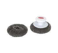 Le Marquier Brosse barbecue inox avec poignée Lot de 2