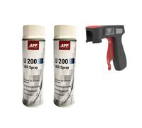 2 Bombes anti gravillon blanc, blackson + 1 poignée