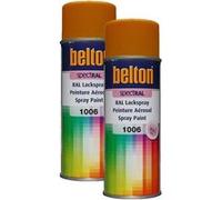 2 bombes de peinture Belton Spectral RAL 1007 jaune narcisse 400ml