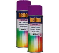 Kwasny 2 bombes de peinture Belton Spectral RAL4008 violet de sécurité 400ml