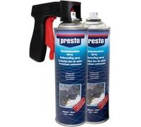 2 bombes de protection bas de caisse - 500 ml - Presto + pistolet professionnel pour bombe de peinture