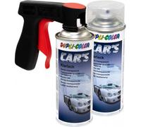 2 Bombes De Vernis Pour Voiture - Transparent Brillant - Car's Duplicolor + Pistolet