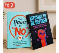 2-Book Teen Confidence and Healthy Boundaries Set: The Power of No and Refusing to Be Defined, Self-Worth, Identity, Inner Strength, Assertive Communication, Emotional Resilience and Personal Growth