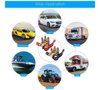 2 Bornes De Batterie, Pince De Batterie De Voiture À 4 Voies 12 V Pince De Batterie À Dégagement Pour Voitures, Camions