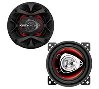 2 Boss Audio Systems CH4220 Haut-Parleurs Coaxiales 3 Voies De 10 CM 4 Ohm pour