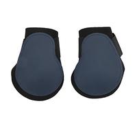 2 Bottes pour Le Boulet du Cheval, protège-Jambes en PU à Coque élastique résistant aux Chocs pour Les Concours de Saut, avec Fermeture à Crochet et Boucle, Protecteur de Jambe (Pattes arrières Bleu