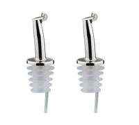 2 bouchons verseurs à clapet en inox et silicone Chevalier diffusion