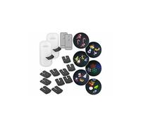 Lunartec : 2 bougies à LED avec projection de motifs de Noël