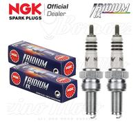2 Bougies Ngk Cr8Eix Iridium Cagiva V Raptor 650 2000
