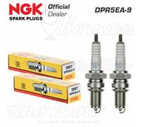 Kit 2 Bougies Ngk Dpr5Ea-9 Original Kawasaki Vn Vulcan Mean Streak 1600 2004-07