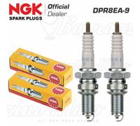 2 BOUGIES NGK DPR8EA-9 HONDA FMX 650 2005
