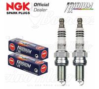 NGK Bougies d'allumage Iridium DCPR9EIX pour Aprilia RST/Futura 1000 2001 – Lot de 2