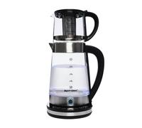 2*Bouilloire Bouilloire électrique en acier inoxydable avec température réglable