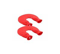 Infactory 2 bouillottes cervicales 2,5 L avec housses polaires amovibles