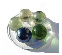 2 Boulards LOUPE - Billes en verre de 35 mm G
