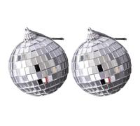 2 Boules à Facettes en Acrylique, Accessoire Photo Miroir