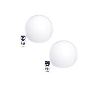 2 Boules lumineuses sans fil flottantes BOBBY D30cm